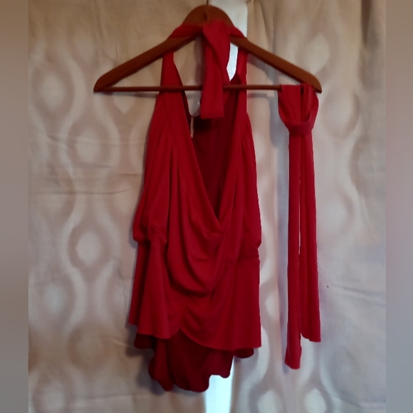 Red/Pink Lyric Dance Costume - Picture 2 of 4